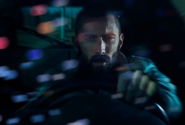 blurry vision man