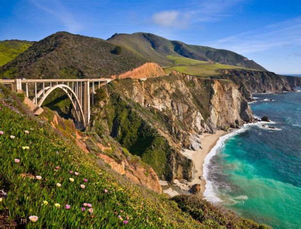 awesome view of Pacific Coast Highway