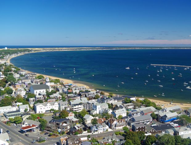 View of Cape Code Massachusetts