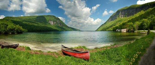 Lake Willoughby in Northern Vermont